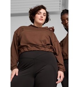 Puma Studio Foundations Kadın Sweatshirt 52484865 (Kahverengi)