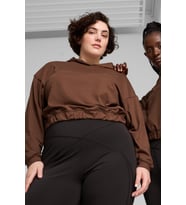 Puma Studio Foundations Kadın Sweatshirt 52484865 (Kahverengi)