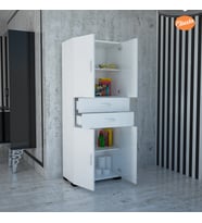 Modilayn 4 Kapaklı 2 Cekmeceli Mutfak Dolabı Banyo Dolabı Ofis Dolabı