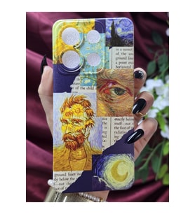 Xiaomi Redmi Note 13 Uyumlu Desenli Şeffaf Silikon Telefon Kılıfı