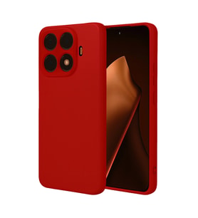 Xiaomi Mi 15t Pro Nano İçi Kadife Silikon - Kırmızı