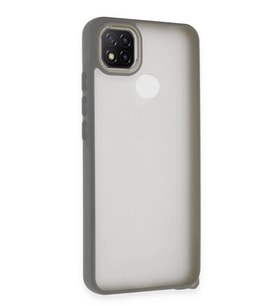 Newface Xiaomi Redmi 9C Kılıf Elegant Kapak - Titan Gri