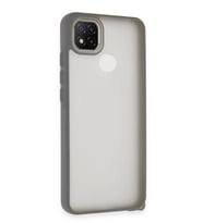 Newface Xiaomi Redmi 9C Kılıf Elegant Kapak - Titan Gri