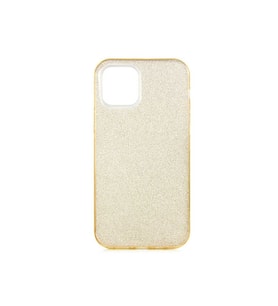 Apple iPhone 12 Mini Uyumlu Kılıf Zore Shining Silikon (Gold)