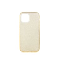 Apple iPhone 12 Mini Uyumlu Kılıf Zore Shining Silikon (Gold)