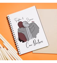 Can Dostum Kız Arkadaş Tasarımlı Kişiye Özel Defter