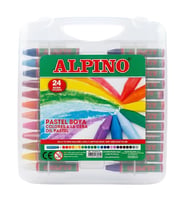 Alpino Plastik Çantalı 24 Renk Pastel Boya Kalemi DC008297N