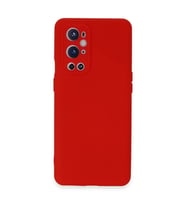 One Plus 9 Pro Kılıf Nano İçi Kadife Silikon - Kırmızı