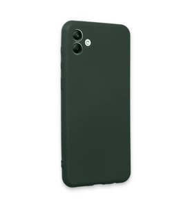 Samsung Galaxy A04E Kılıf First Silikon - Koyu Yeşil
