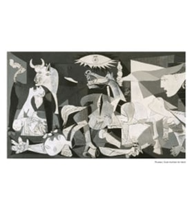 Picasso - Guernica'dan Bir Kesit - Poster