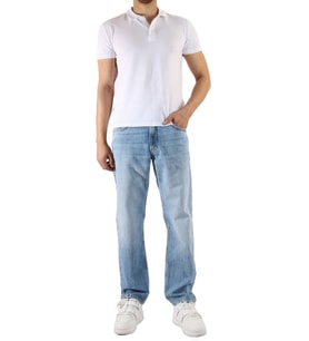 Denim Mavi Wide Leg Pantolon
