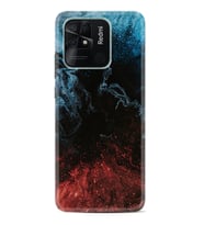 Xiaomi Poco X3 Pro M4 Pro X4 Pro C40 10C Kılıf Desenli Silikon Red Blue Black Abstact 1386