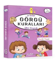 1. Sınıf Görgü Kuralları Serisi - 10 lık Set