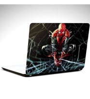 Spiderman Ağlar Laptop Sticker 10 İnch (25X19CM)