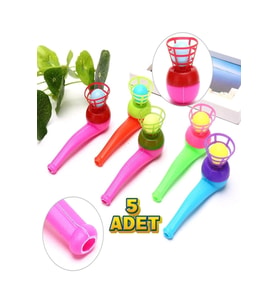 Top Üfleme 5 Adet Saksafon Top Üfleme Oyunu Karne Hediyesi Eğitici Oyuncak