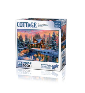 20720 Christmas Lights 1000 Parça Puzzle -KS Puzzle