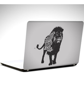 Aslan 2 Laptop Sticker 15.4 inch (37X26CM)