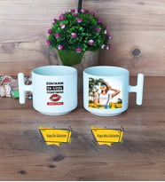 Kadın Öğretmene Hediye Kupa Bardak T Fotoğraflı Öğretmenler Günü Hediyesi