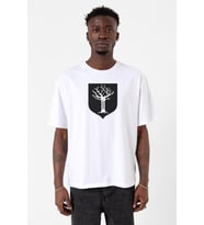 GOT House Forrester Beyaz Erkek Oversize Tshirt