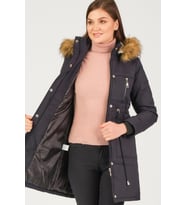 Z6711 DEWBERRY CREMONA BAYAN KABAN-DÜZ LACİVERT
