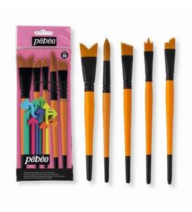 Pebeo Çok Amaçlı Fırça Seti - Set 19