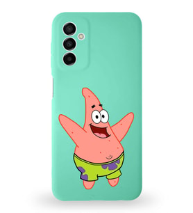 Samsung Galaxy A04s Uyumlu Lansman Kılıf Altı Kapalı İçi Kadife  Patrick Yıldız Tasarımlı  Kapak (Şeffaf)
