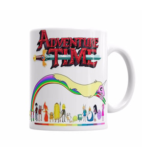 Adventure Time Finn Jake   Princess Bubblegum Marceline Martin Mertens Flame Princesss Kupa Bardak Porselen