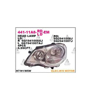 Esse Otomotiv Polo 05-09 Sağ Far - DPO-441-11A8R-LD-EM - 6Q1941008AT