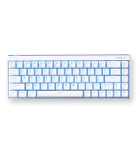MCHOSE Ace68 Air Snow White %65 Hall Effect Kailh Magnetic God Manyetik Switch RGB Hotswap Mekanik Gaming Klavye (MC-Ace68Air-7)