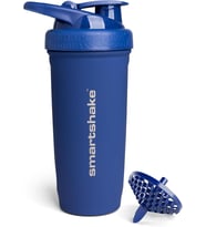 Reforce Paslanmaz Çelik Protein Çalkalayıcı Şişesi 900 ml 30 oz - Sızdırmaz Vidalı Kapak - BPA İçermez - Üniseks - Lacivert