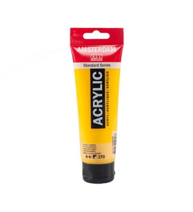 Talens Amsterdam Akrilik Boya 120 ml. 270 Azo Yellow Deep 