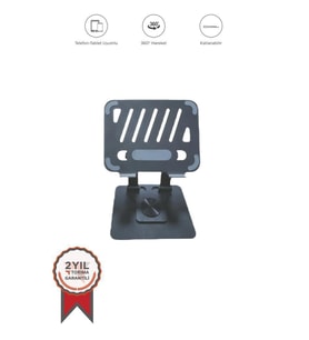 Torima JX-045 Siyah Katlanabilir  Masaüstü Telefon Ve Tablet Standı Tablet / Telefon Tutucu