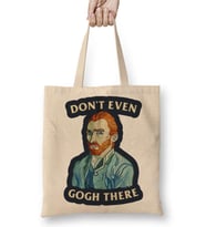 Van Gogh Don't Even Gogh There Bez Çanta Uzun Saplı