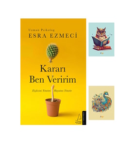 Esra Ezmeci - Kararı Ben Veririm 9786053118602 - Not Defterli seti
