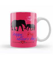 Elephant HAppy Mothers Day 2021 Kupa Bardak Porselen