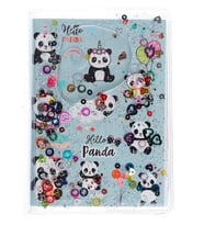 Vuki Simli Sulu Not Defteri Panda