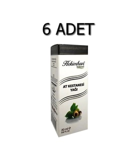 At Kestanesi Yağı 20 Ml 6 Adet