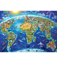 Anatolian 4000 Parça Dünyanın Simgeleri Puzzle - Adrian Chesterman