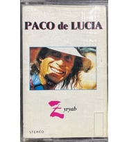 (Plak Değildir KASET tir) Paco De Lucia Zyryab Kaset