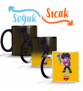 Brawl Stars Bibi Sihirli Kupa Bardak Porselen
