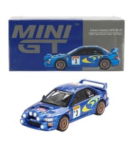 Mini Gt 1:64 Subaru Impreza WRC98 1998 Rally Monte-Carlo 3rd Place