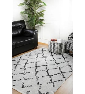 Dijital Kaymaz Yıkanabilir Krem Minimalist Salon Halısı Mutfak Halısı Koridor Halısı Yolluk HLN1103