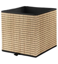 Çok Amaçlı Kutu MeridyenDukkan  32x35x32 cm Organizer Kutu Sepet (KAHVE)