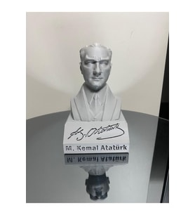 Özel Üretim ATATÜRK Büstü, MUSTAFA KEMAL ATATÜRK Biblo, Atatürk Heykel 18 CM