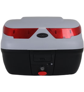 Motosiklet Arka Çantası Gri 40 Litre Topcase Motor Çanta SL-40