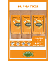 Hurma Aşkı Hurma Tozu 500GrX3=1500Gr