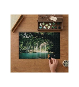 Kurşunlu Akarsu - Doğa Manzarası Tasarımı 240 parça Ahşap Puzzle Ahşap Kutuda MP01930