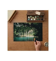 Kurşunlu Akarsu - Doğa Manzarası Tasarımı 240 parça Ahşap Puzzle Ahşap Kutuda MP01930