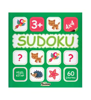 Teleskop Yayıncılık Sudoku 4x4 Yeşil Kitap