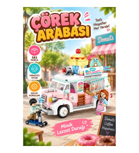LZ1738 LOZ ÇÖREK ARABASI BLOCK OYUNCAK 583 PARÇA